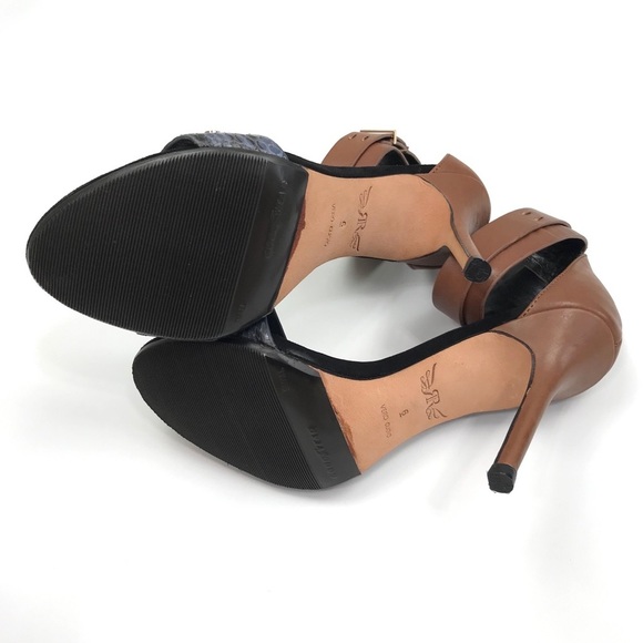 NEW {Rachel Roy} Osana Snake Ankle-Wrap Sandal - Picture 7 of 8